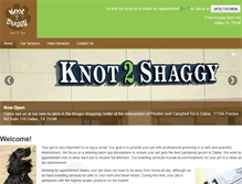 Tablet Screenshot of knot2shaggy.com